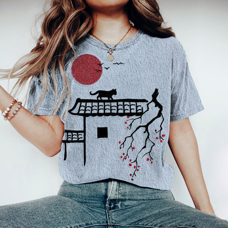 T-Shirt au design réfléchi