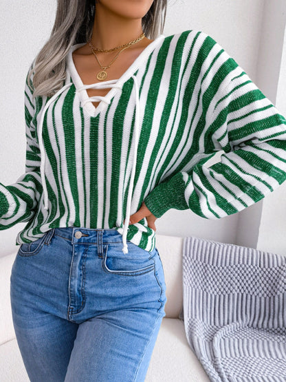 Pull au design réfléchi