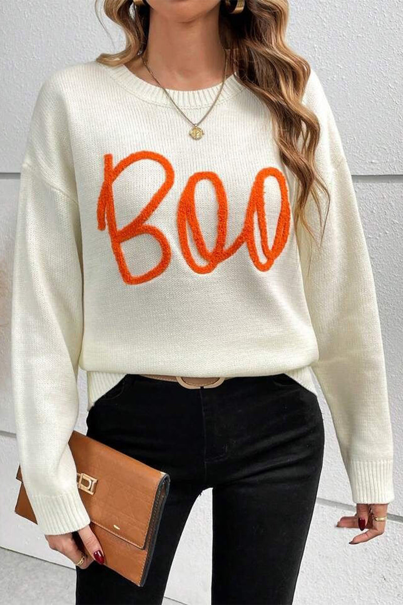 Pull au design réfléchi