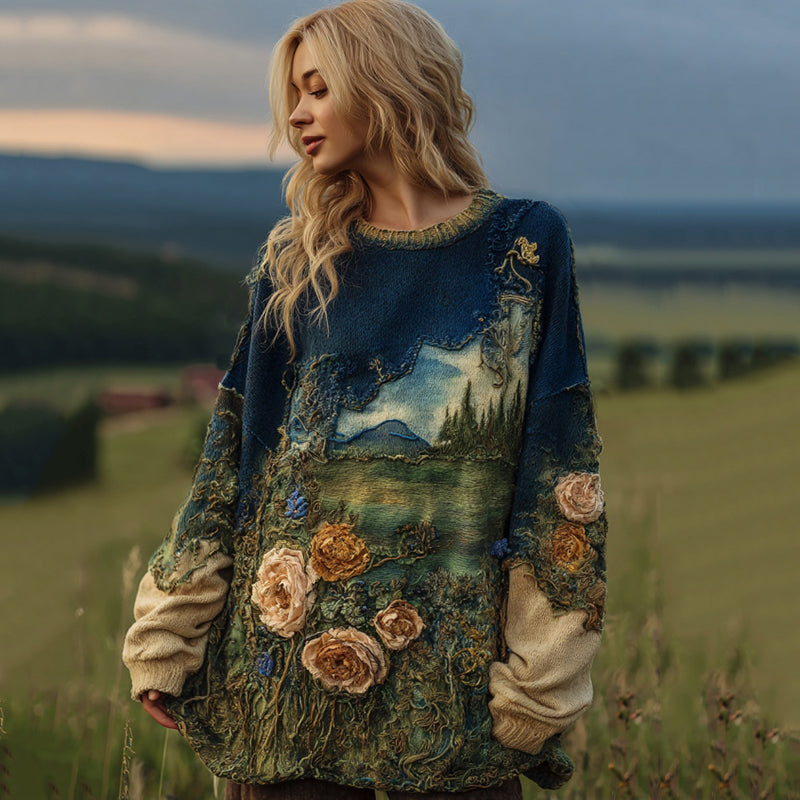 Pull vintage classique