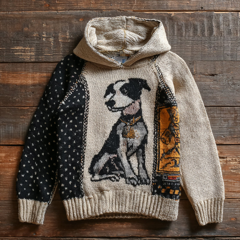 Pull vintage classique