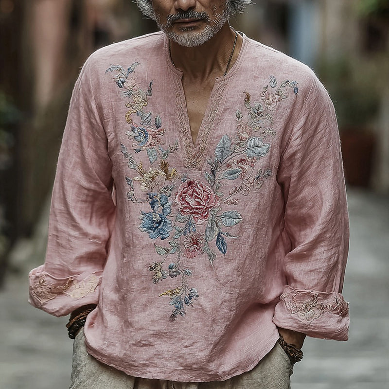 Chemise au design réfléchi