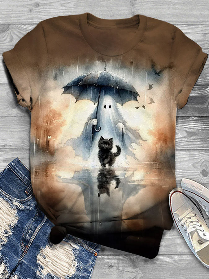 T-Shirt au design réfléchi
