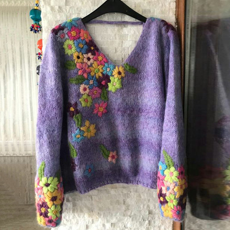 Pull au style vintage intemporel