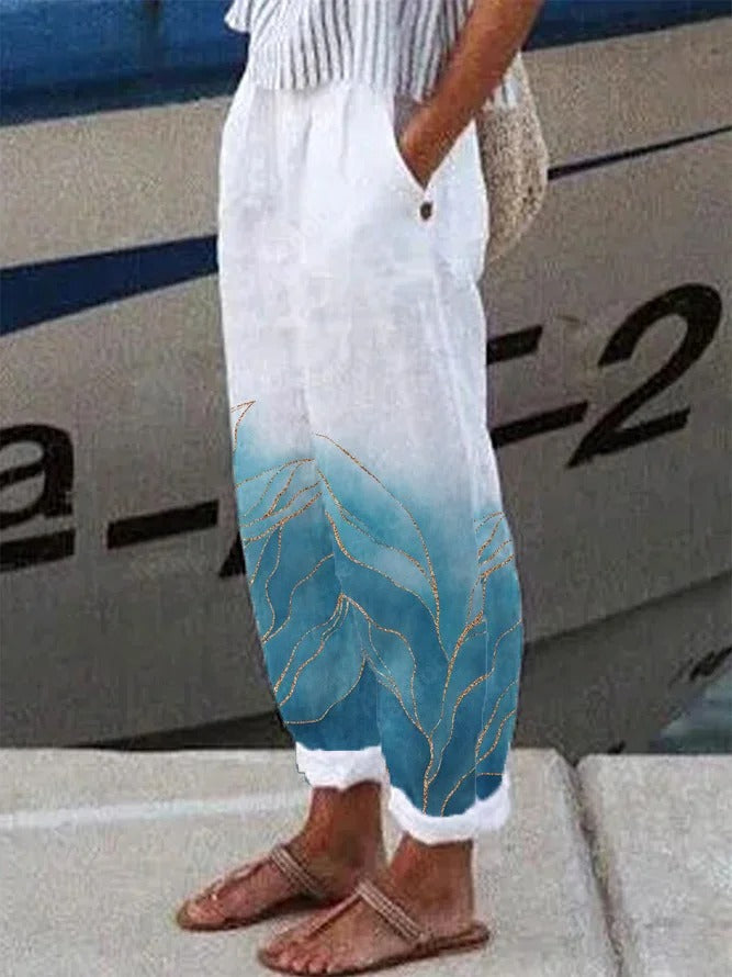 Pantalon au design réfléchi