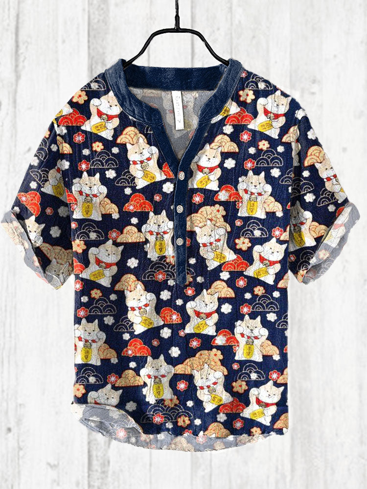 Chemise au style vintage intemporel
