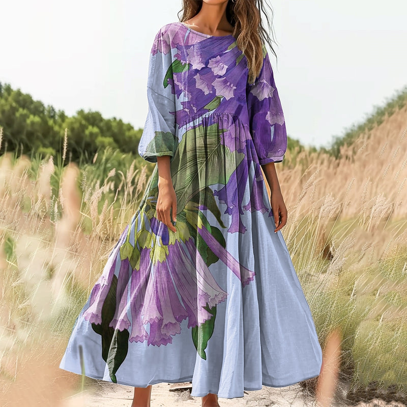 Robe au style vintage intemporel