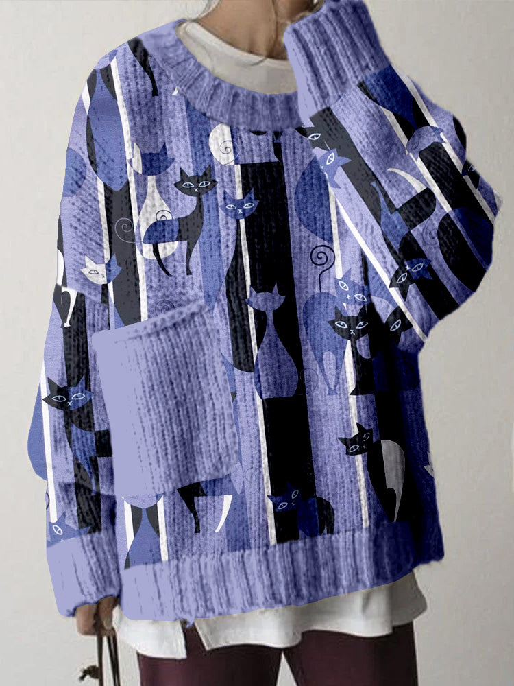 Pull vintage classique