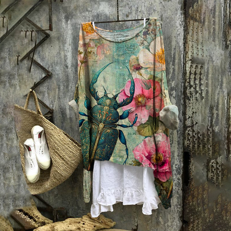Chemise au design gracieux