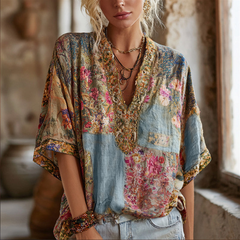 Chemise au design réfléchi