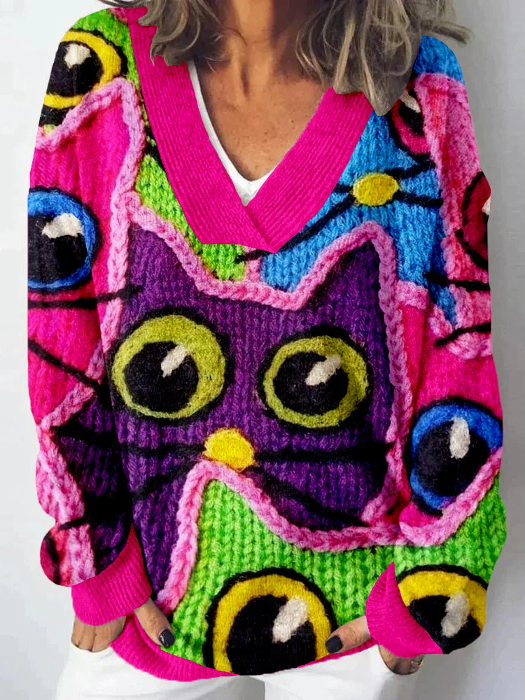 Pull vintage classique