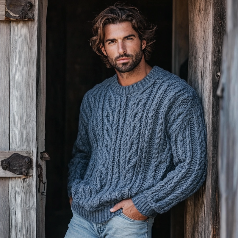 Pull magnifiquement confectionné