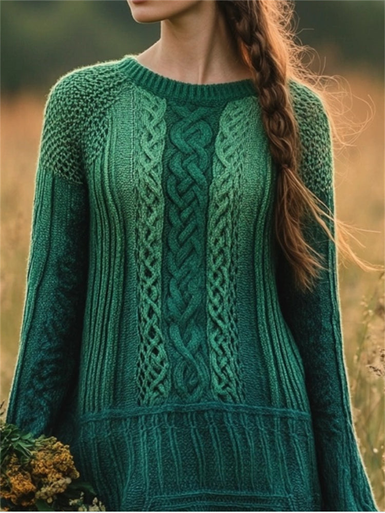 Pull au design réfléchi