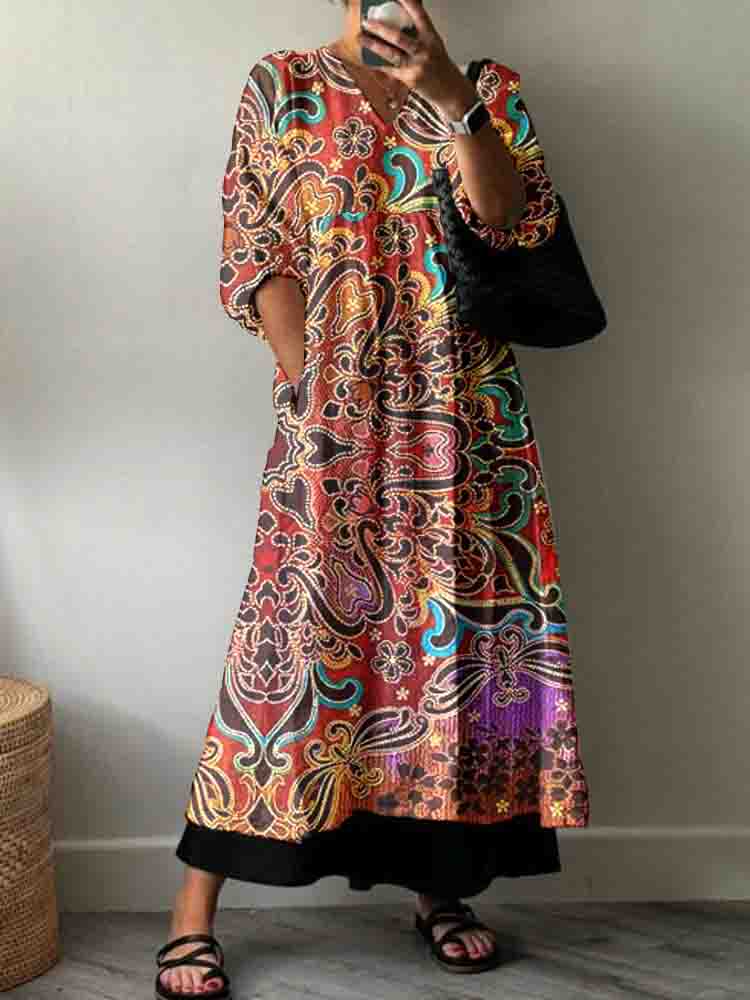 Robe au design classique