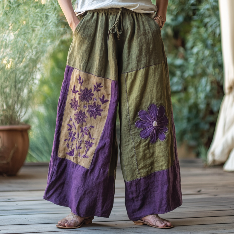 Pantalon inspiration vintage