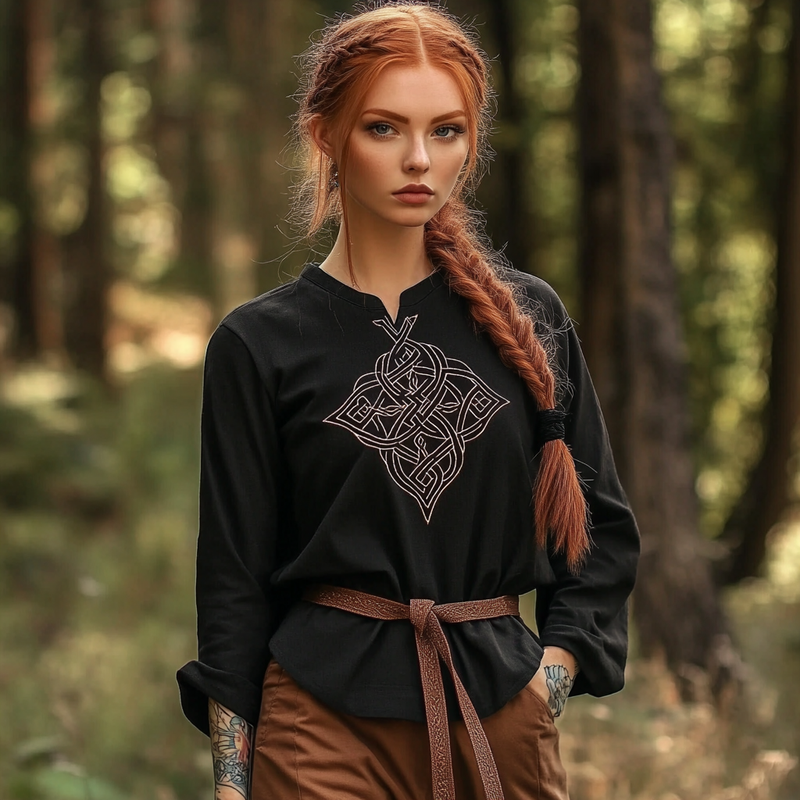 Chemise au design gracieux