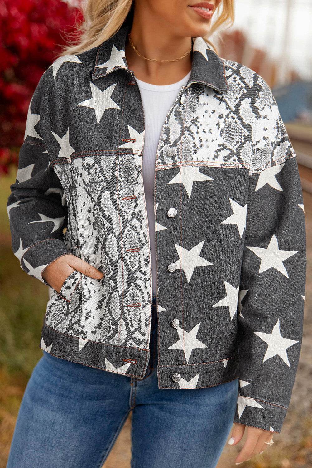 Veste au design gracieux