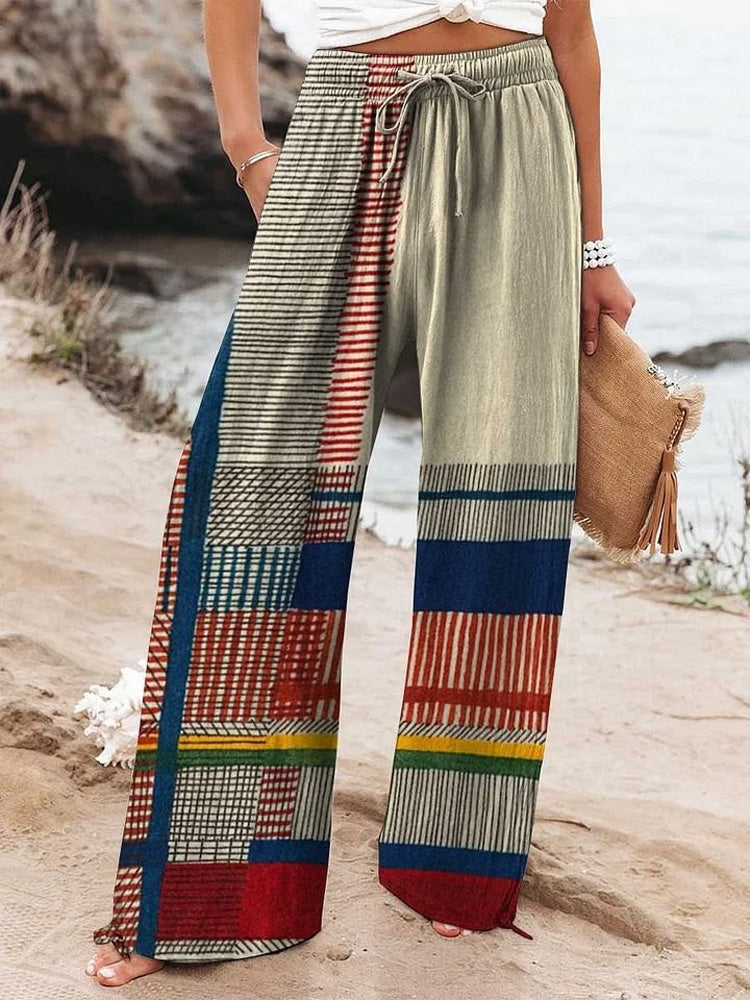 Pantalon au design réfléchi