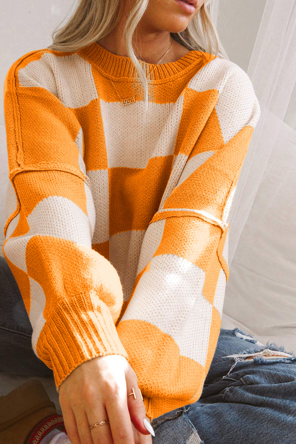 Pull au style vintage intemporel