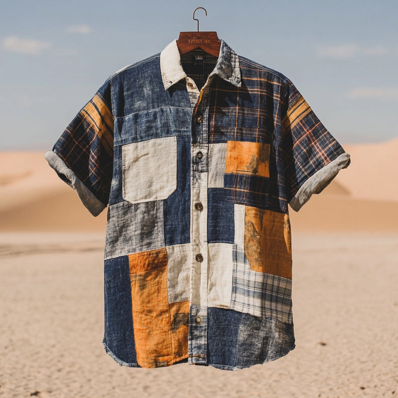 Chemise au style vintage intemporel
