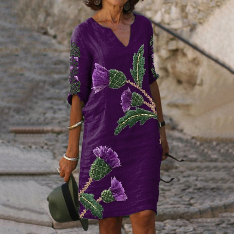 Robe au style vintage intemporel