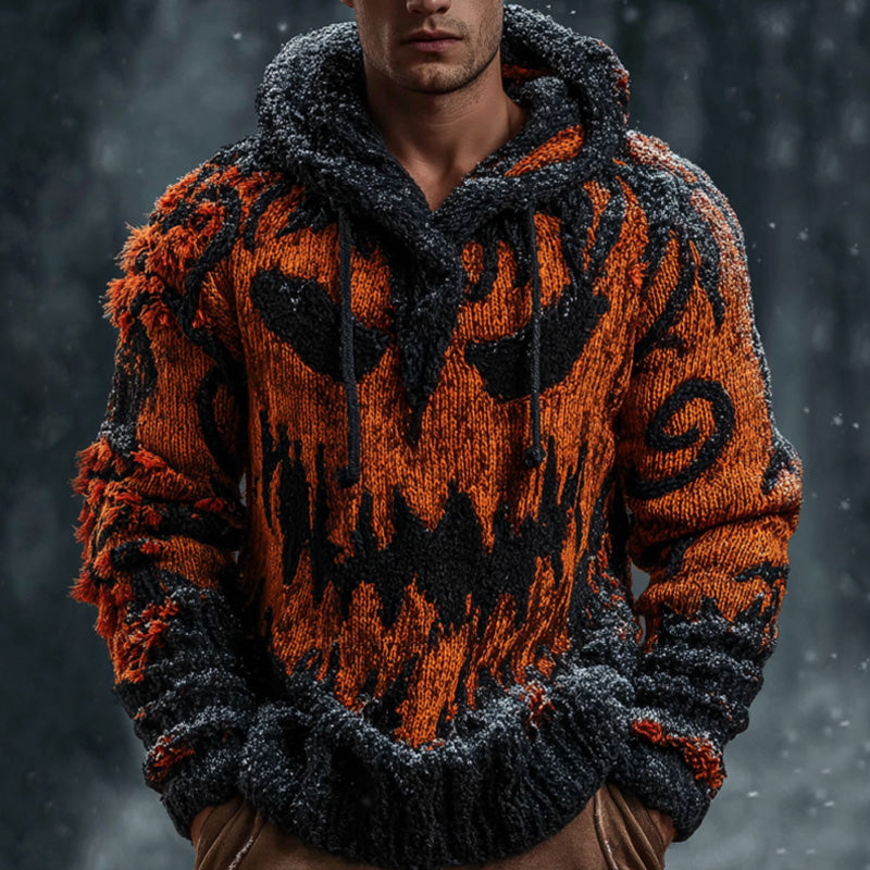 Pull au design réfléchi