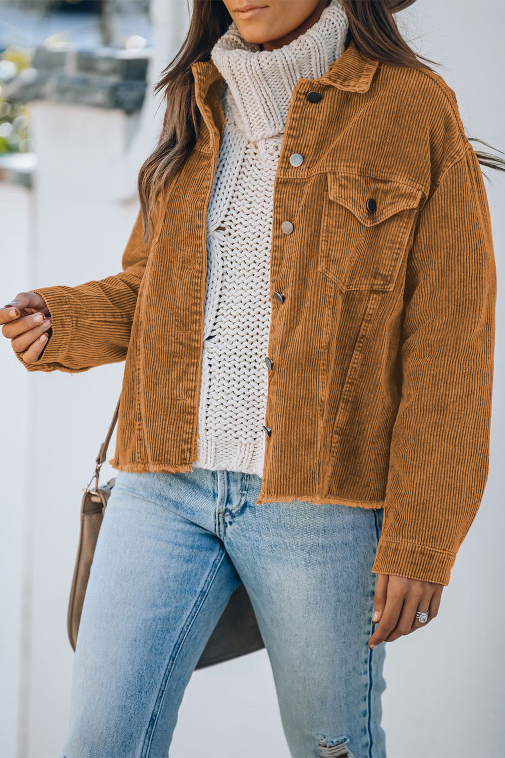 Veste au style vintage intemporel