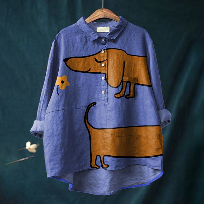 Chemise au design réfléchi