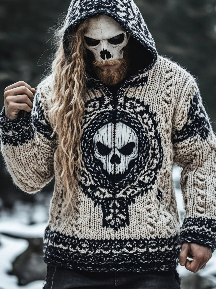 Pull au design réfléchi