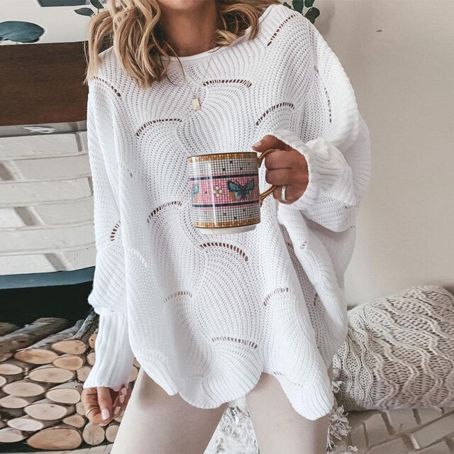 Pull au design réfléchi
