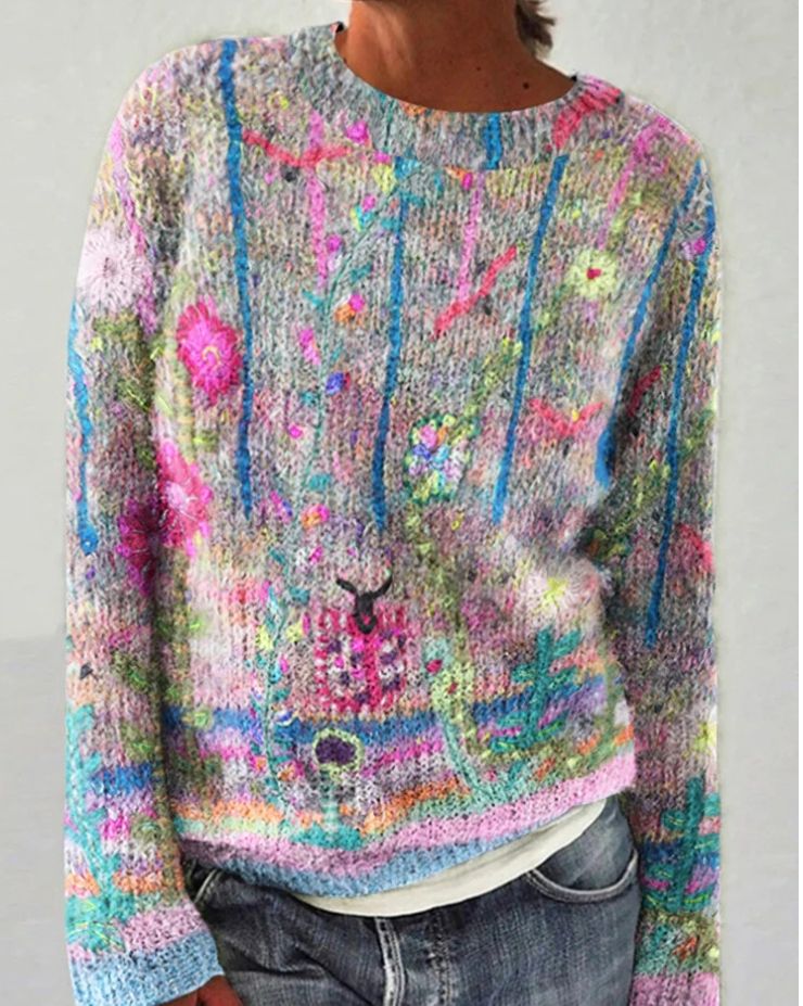 Pull vintage classique