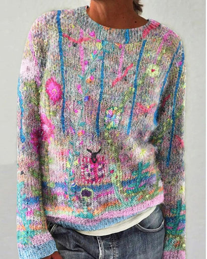 Pull vintage classique