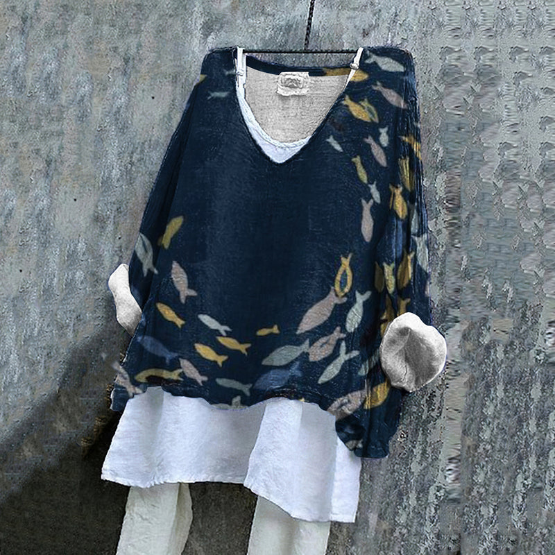 Chemise au design réfléchi