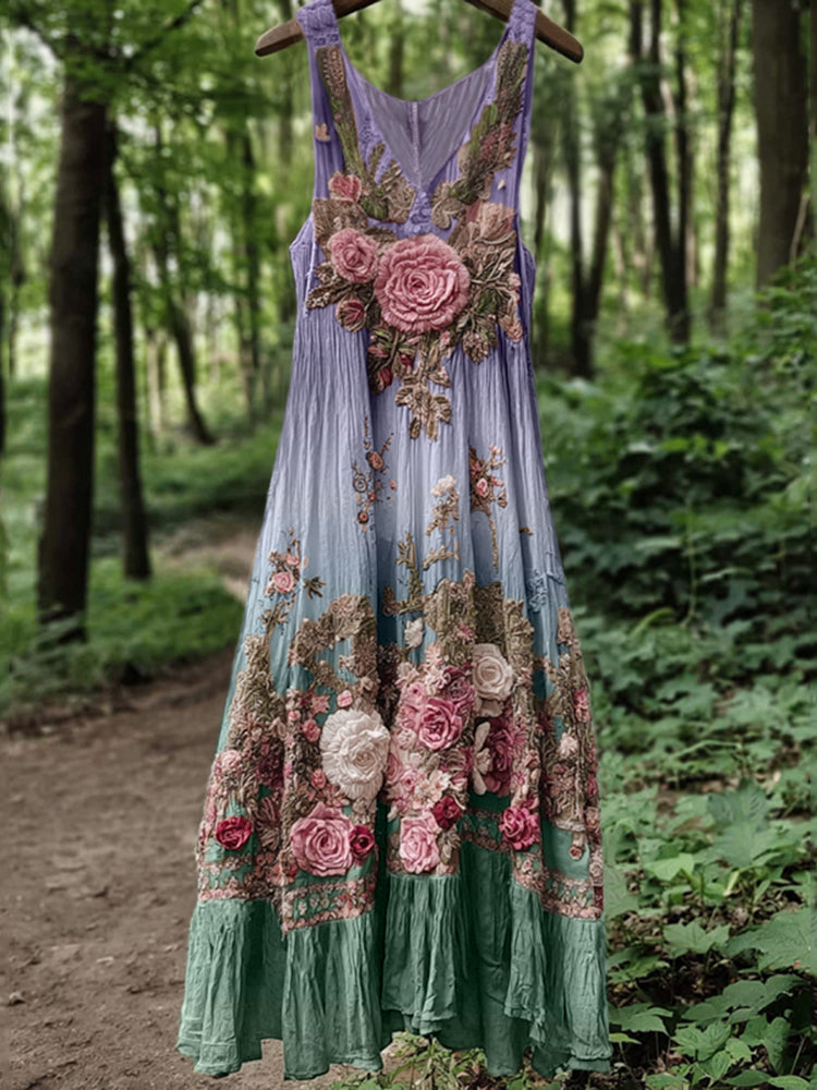 Robe au style vintage intemporel