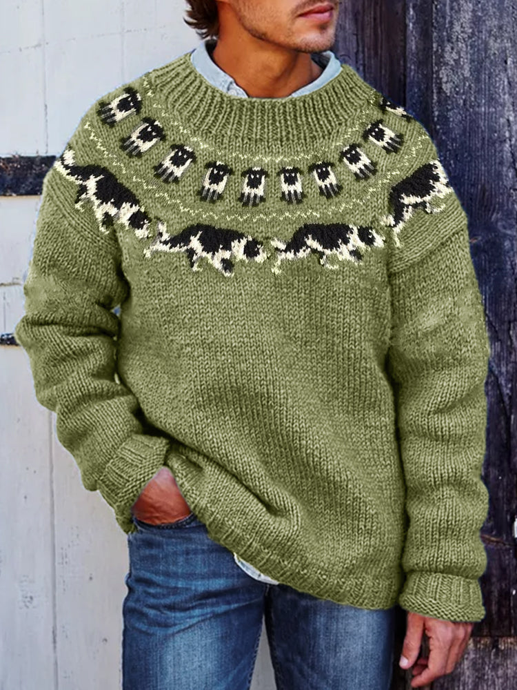 Pull vintage classique