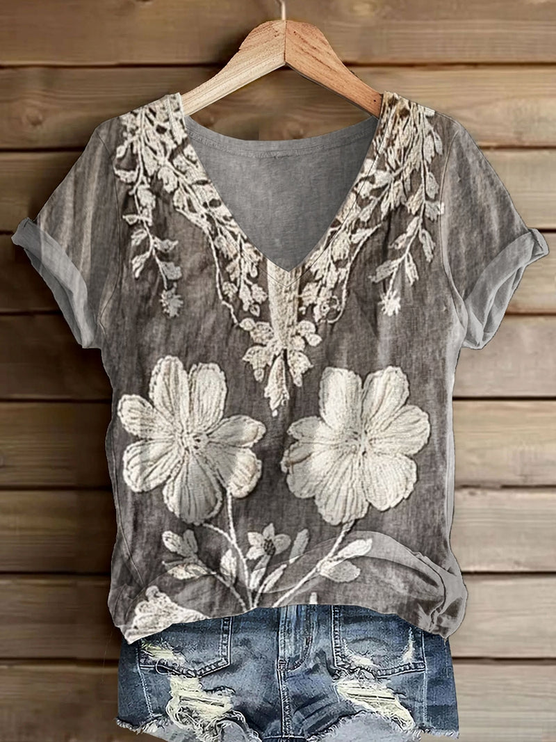 T-Shirt au design gracieux