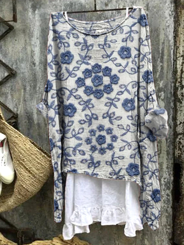Chemise au design réfléchi
