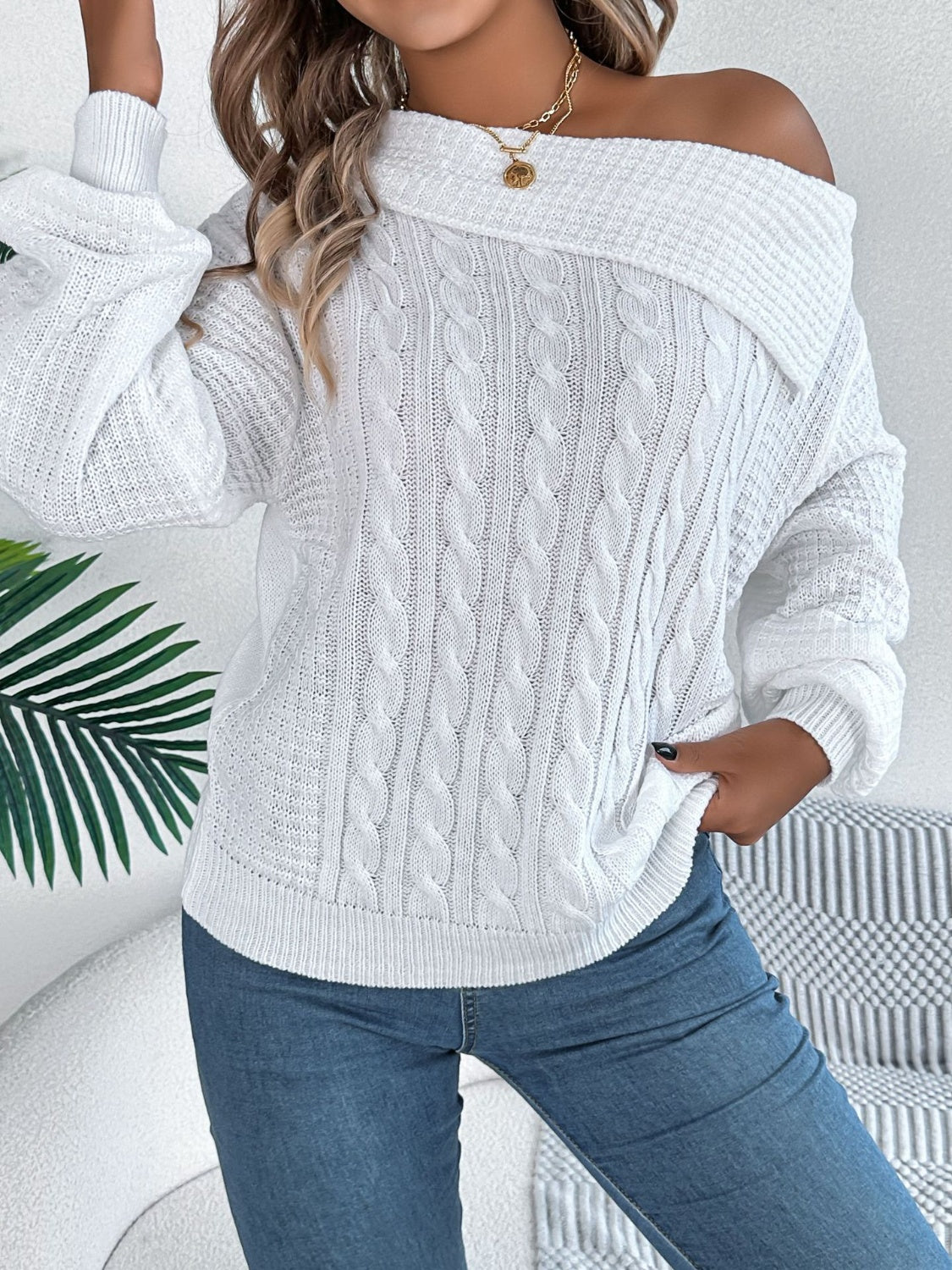 Pull vintage classique