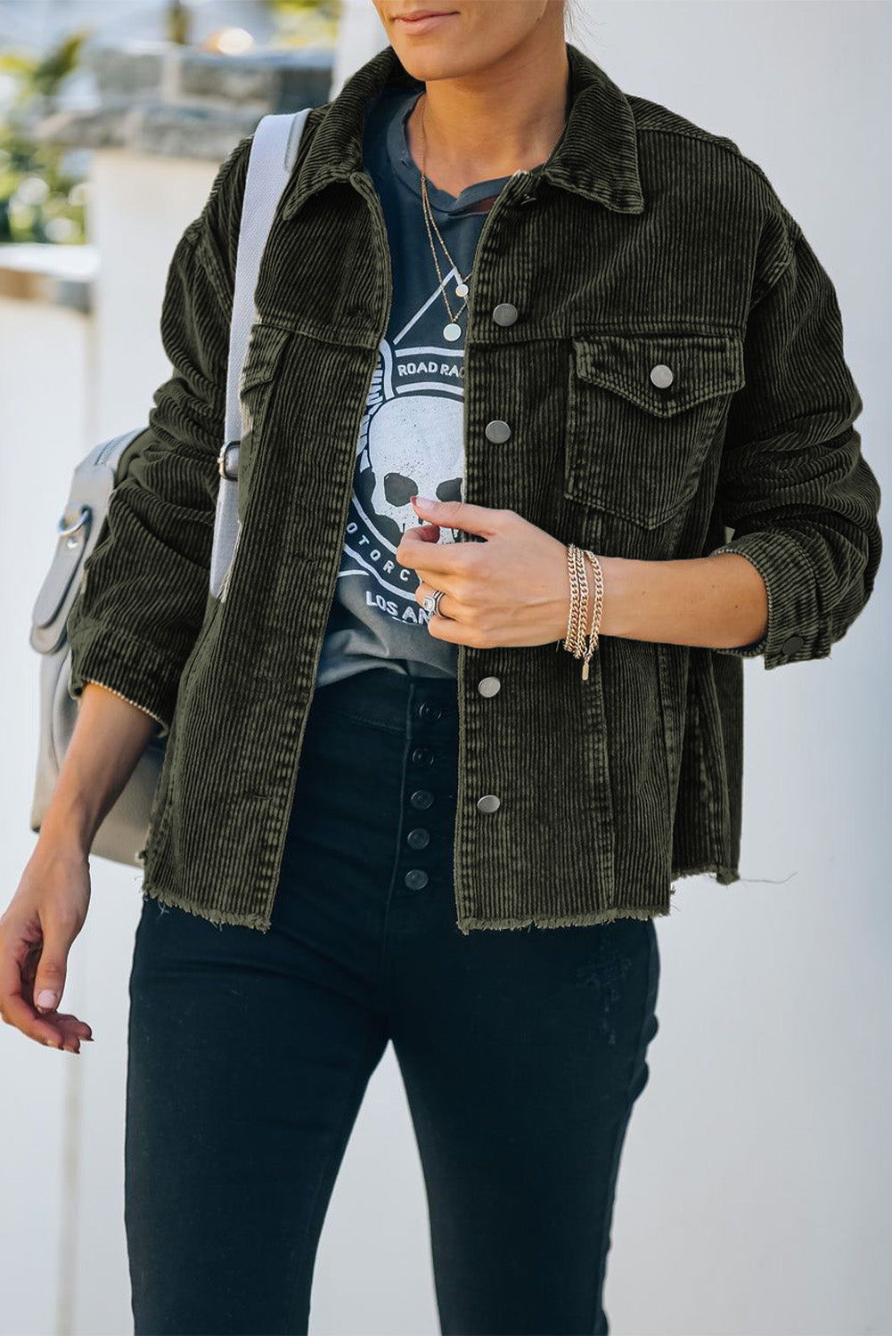 Veste au style vintage intemporel