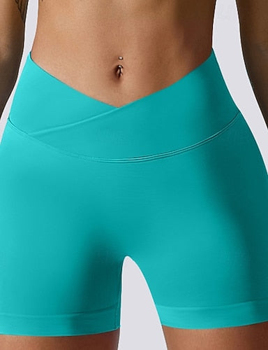 Stretchy Boxer Shorts Swimsuit Stretchy Boxer Shorts Tummy Control High Waist Slim Vacation Beach Wear Color Sleeveless Bathing Suits