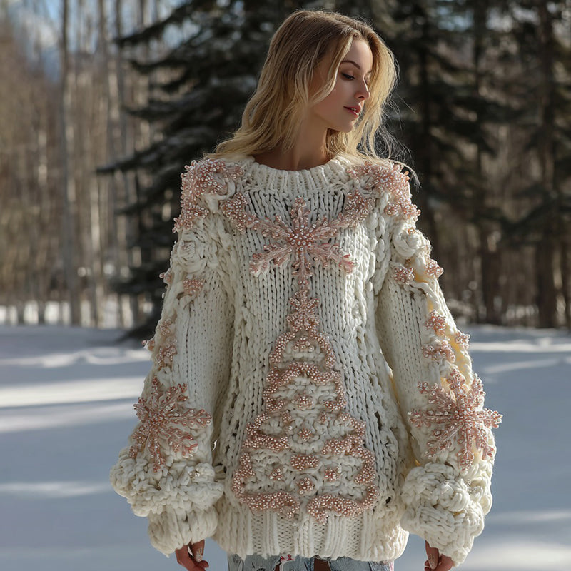 Pull au design réfléchi