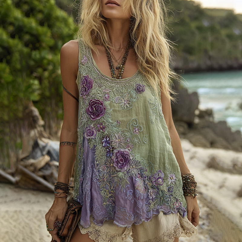 Haut inspiration vintage