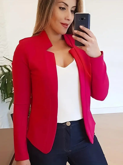 EP | élégant blazer à manches longues pour le printemps