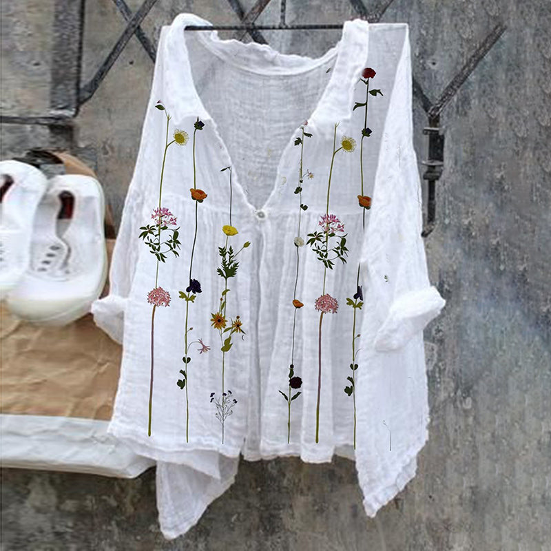 Chemise au style vintage intemporel