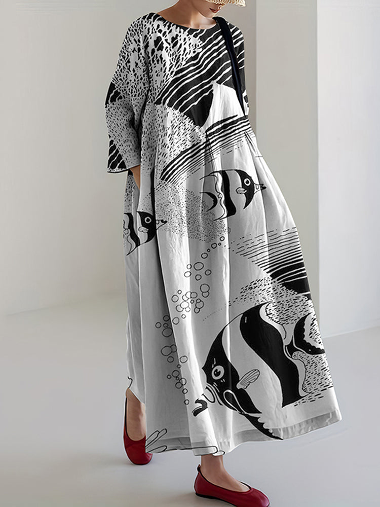 Robe au style vintage intemporel