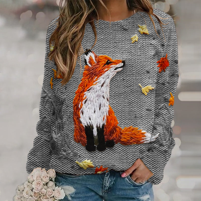 Pull au design réfléchi