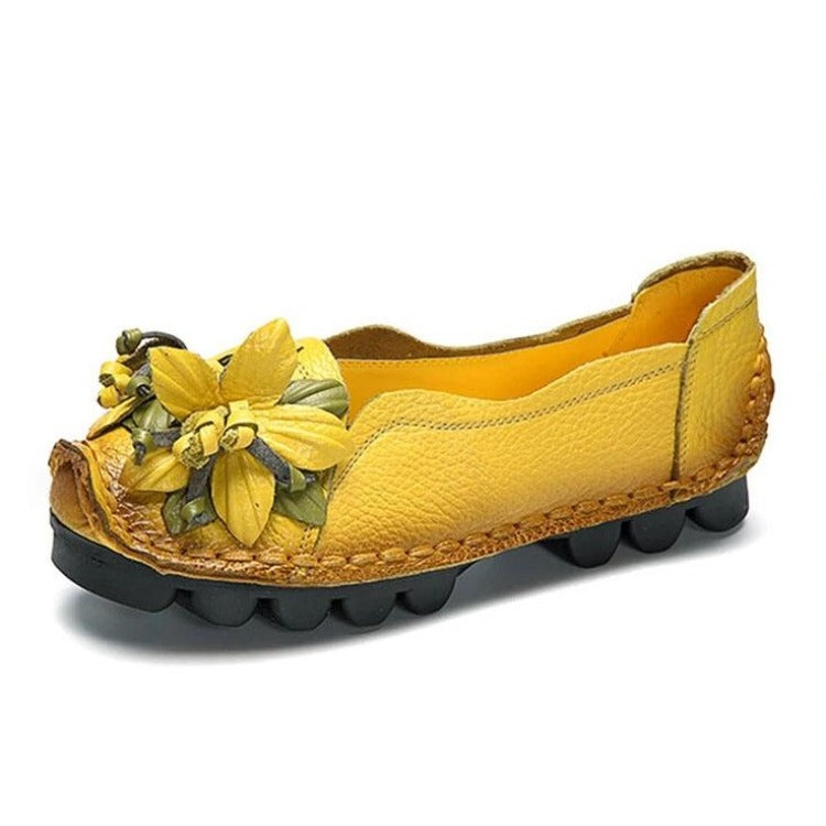 SL | Chaussures de loisirs glamour avec détails floraux