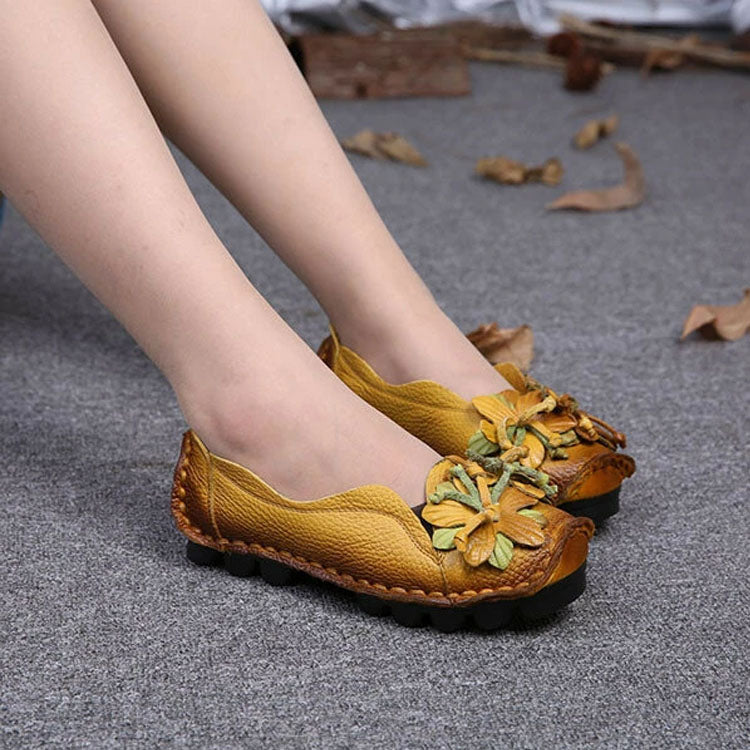 SL | Chaussures de loisirs glamour avec détails floraux
