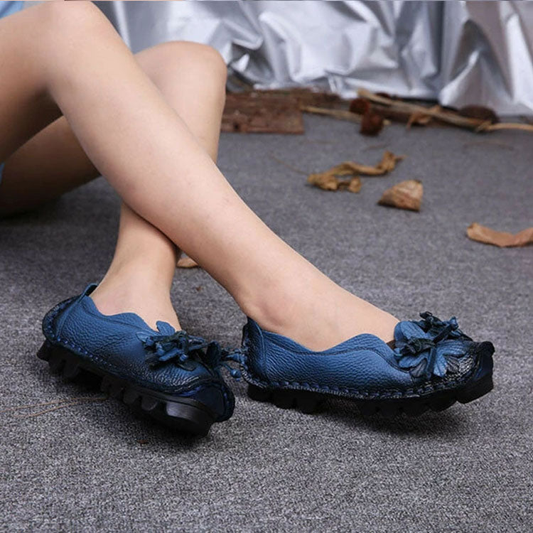 SL | Chaussures de loisirs glamour avec détails floraux