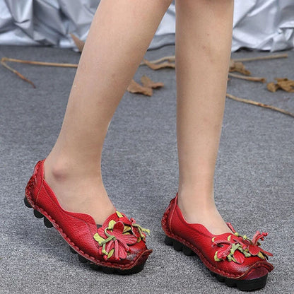 SL | Chaussures de loisirs glamour avec détails floraux